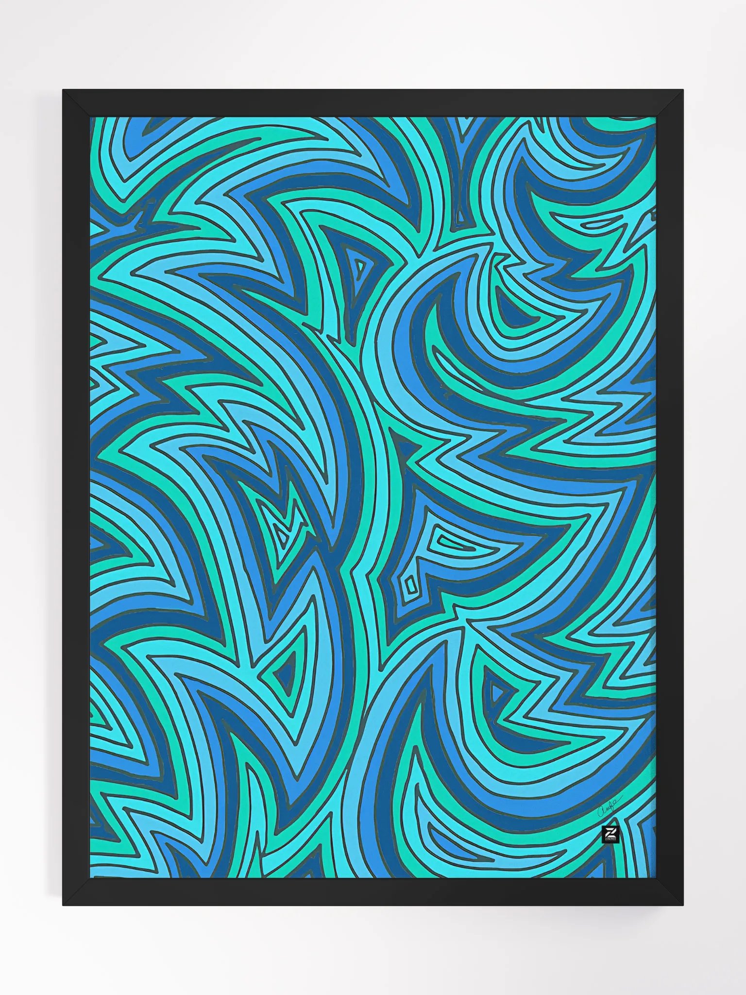 Zenlinez Atlantis Matte Art Poster product image (1)