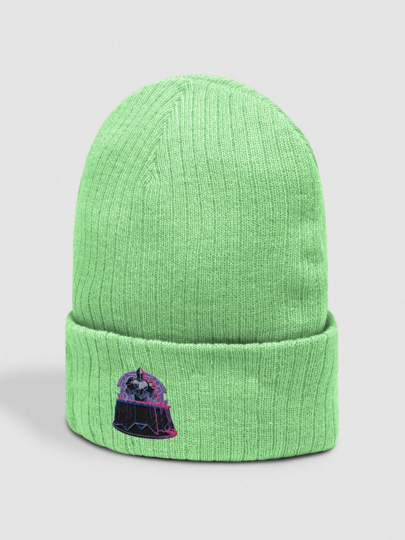 Blackknight513 Atlantis Ribbed Knit Beanie A product image (14)