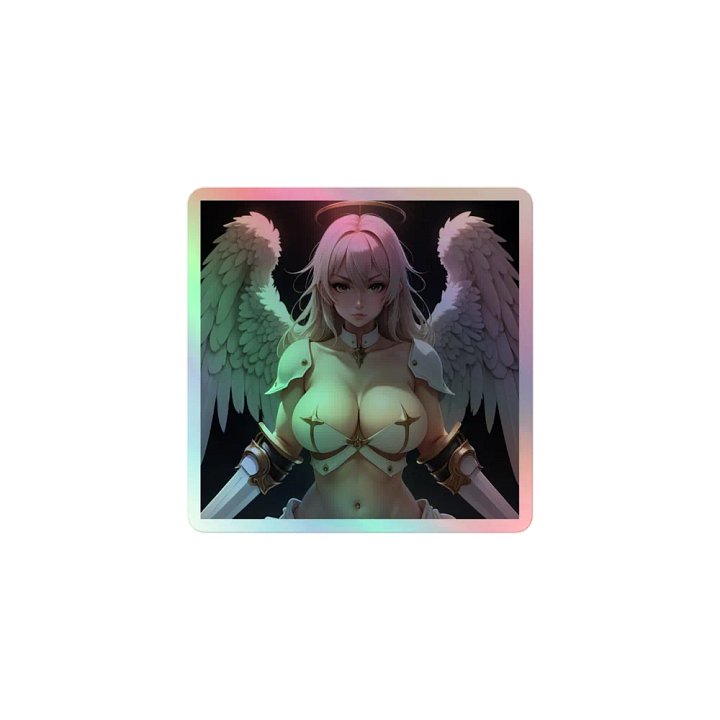 Angelic Aura Holographic Sticker Sheet product image (1)