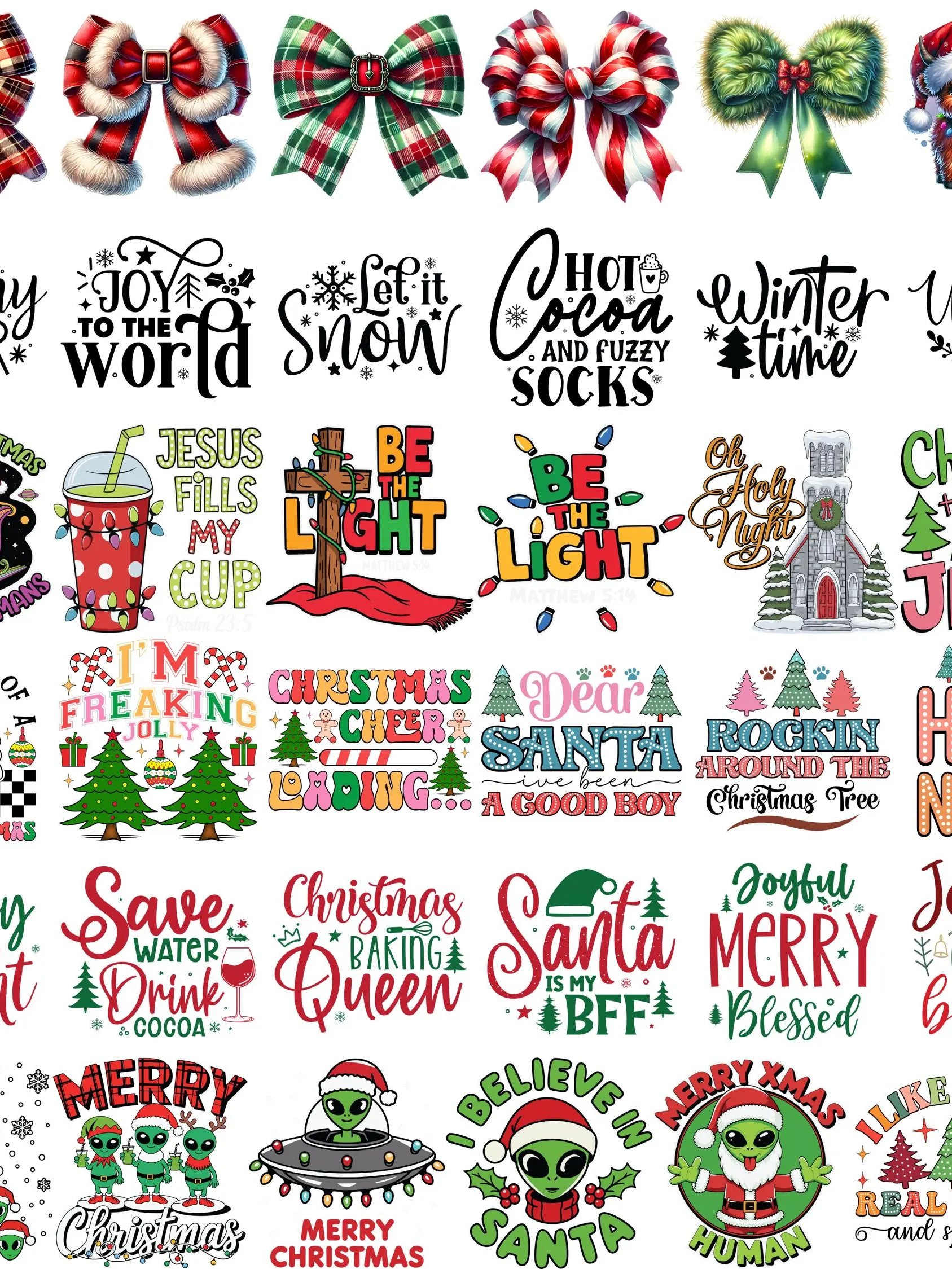 CHRISTMAS SVG Bundle Merry Christmas SVG Reindeer Svg Christmas ClipArt png product image (4)