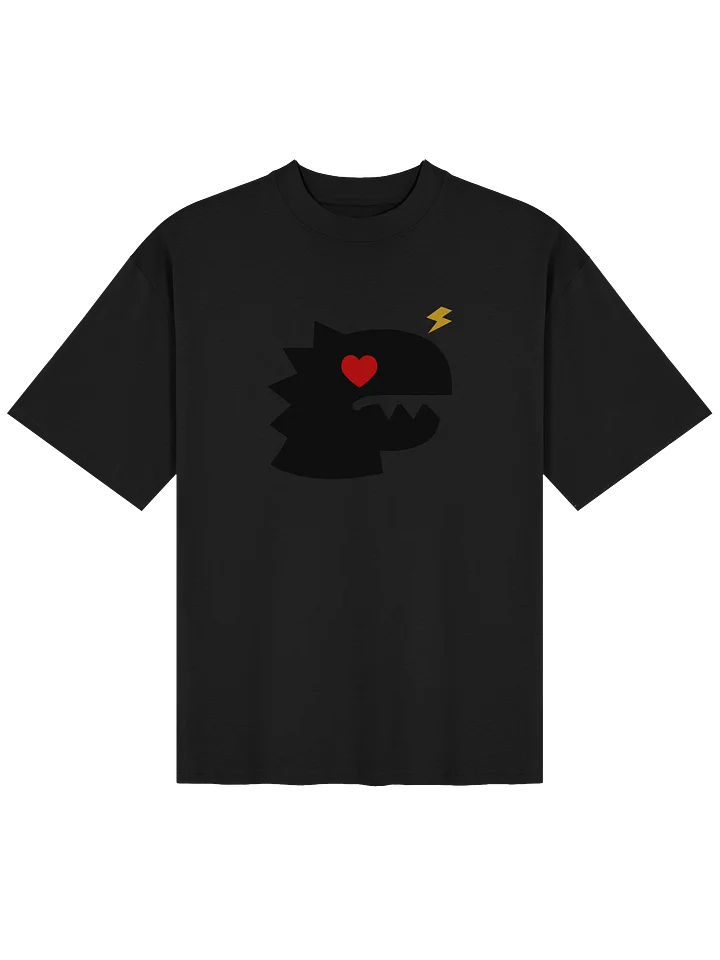 FMB ∣ HEART DINO Oversized Tee Black Edition product image (1)