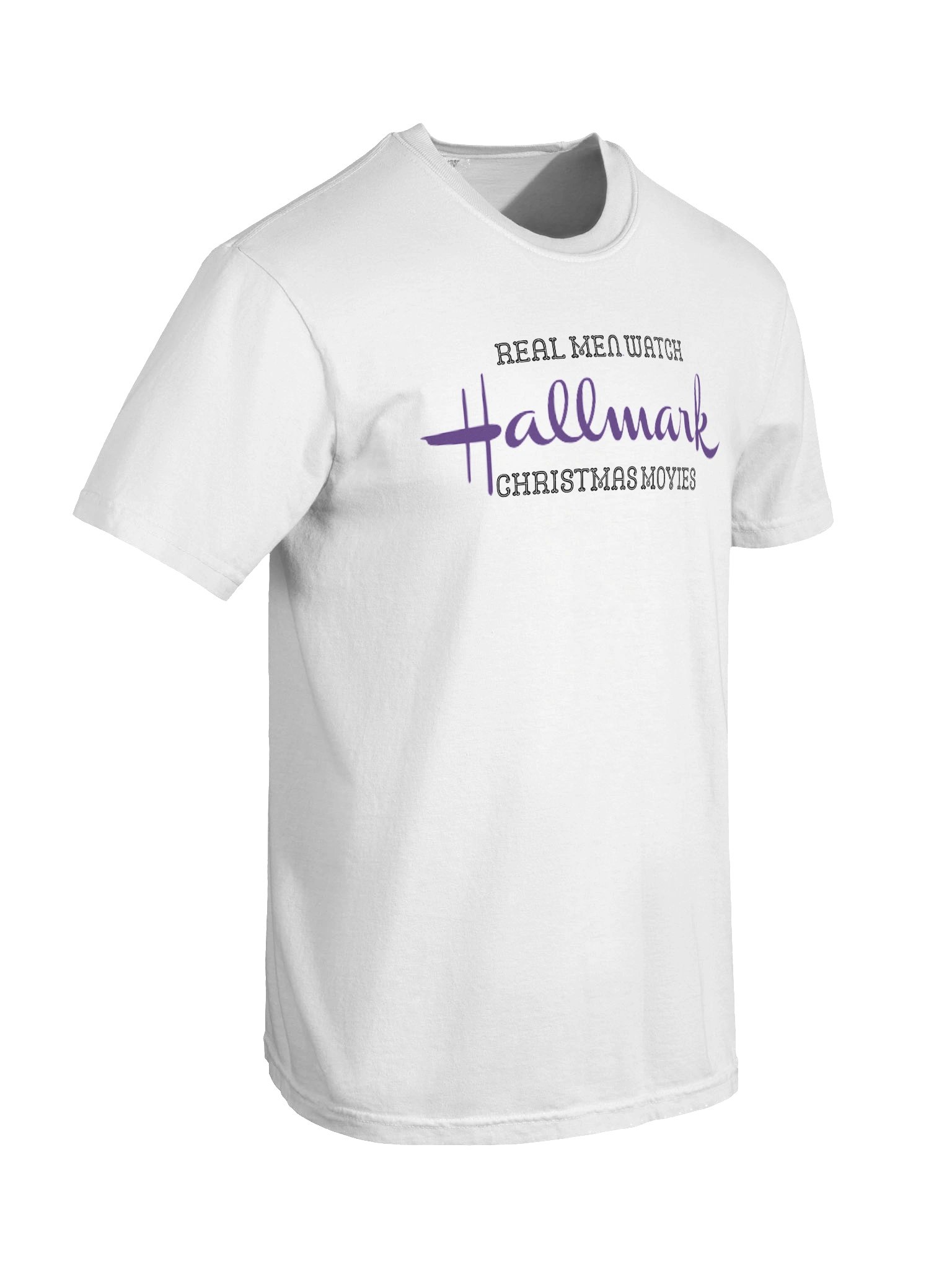 Real Men Watch Hallmark Christmas Movies Tee product image (4)