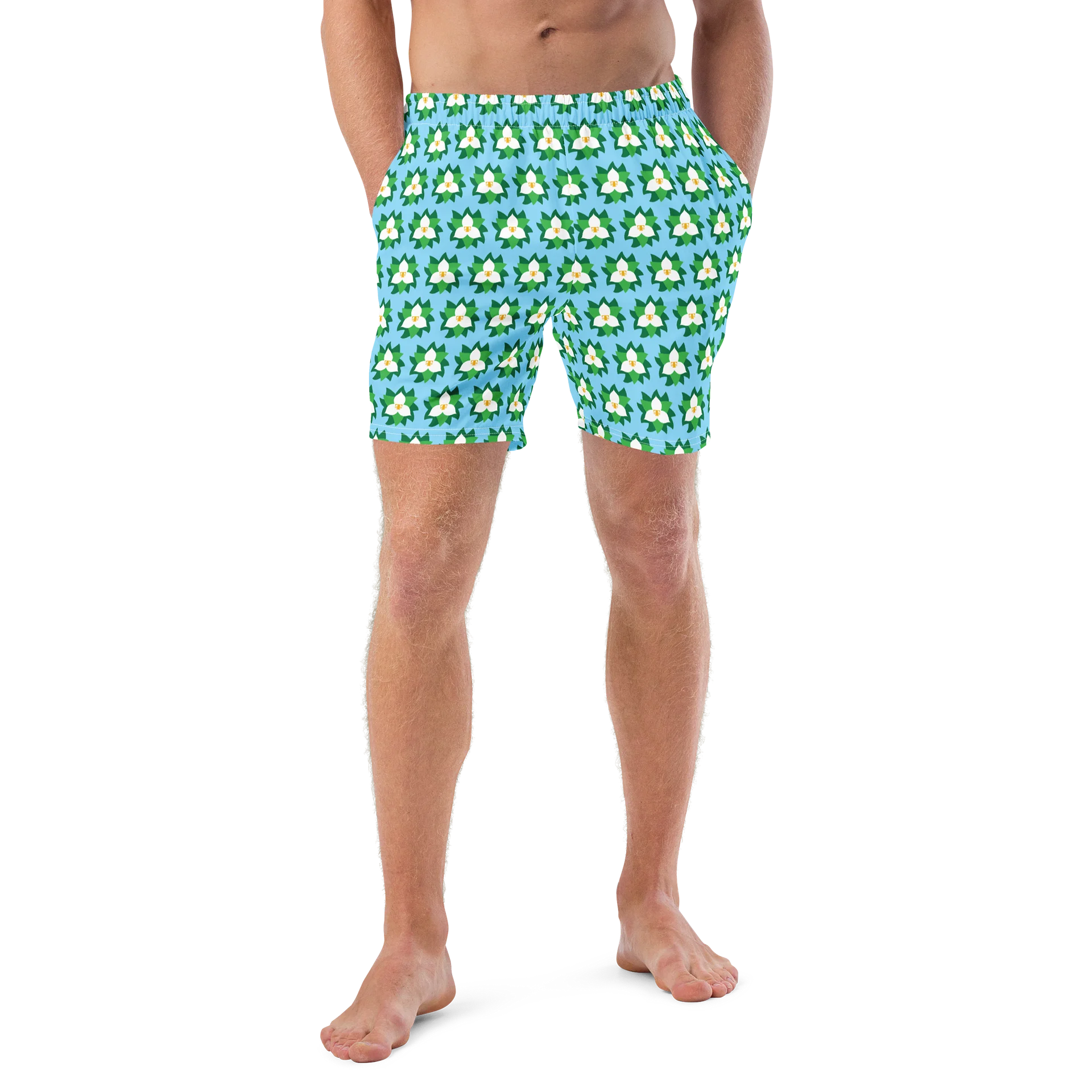 Trilliumnaire™ Swim Trunks Full Flower product image (4)