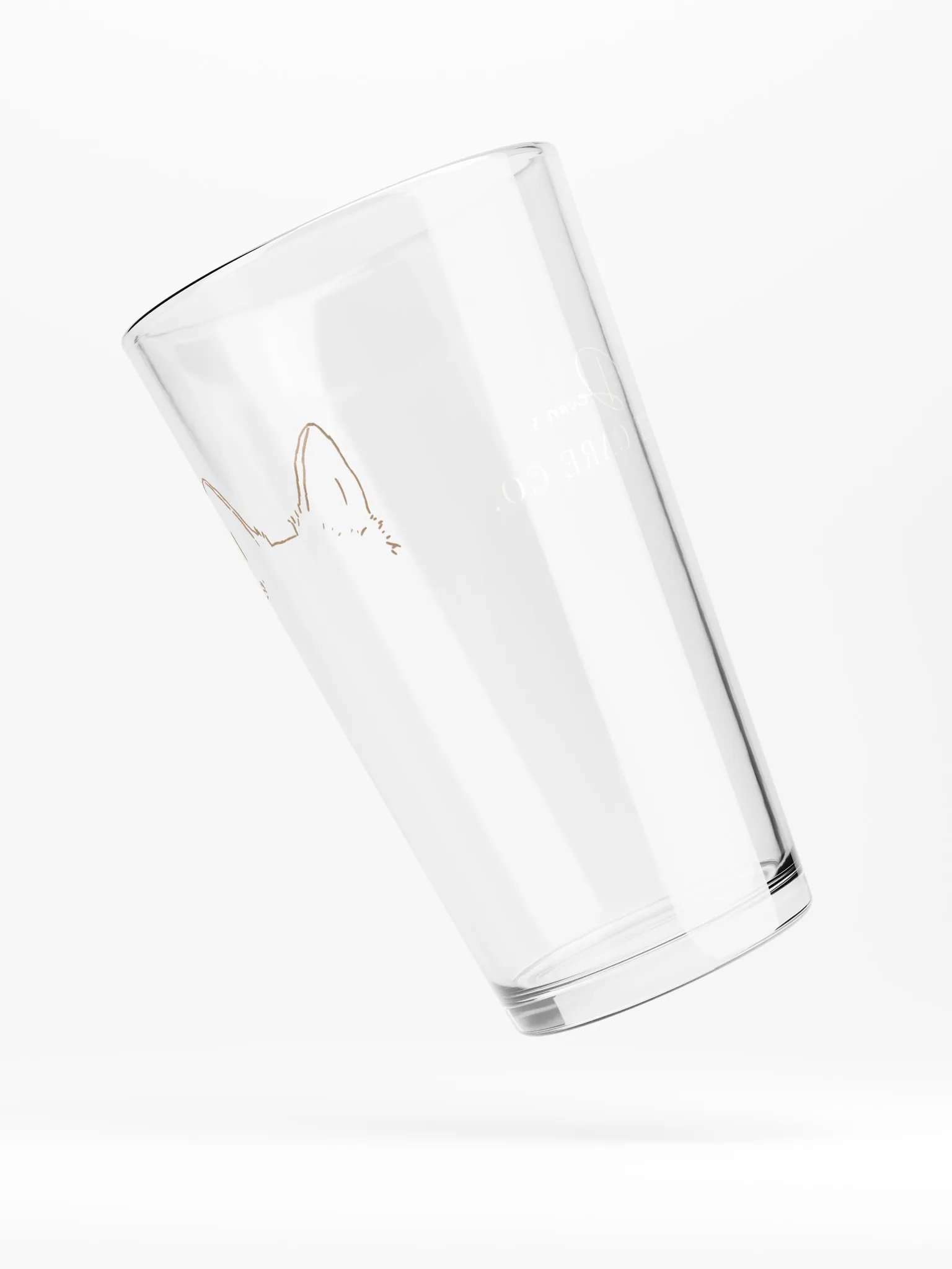Logo Pint Glass product image (4)