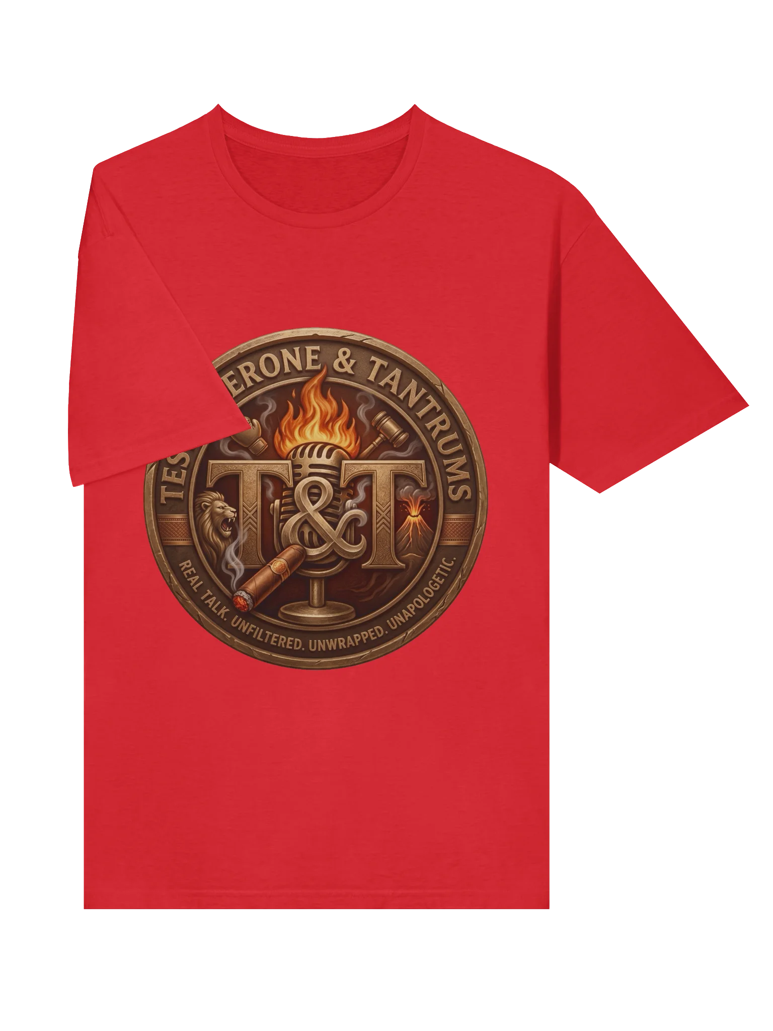 The T&T Signature Tee - RED product image (3)