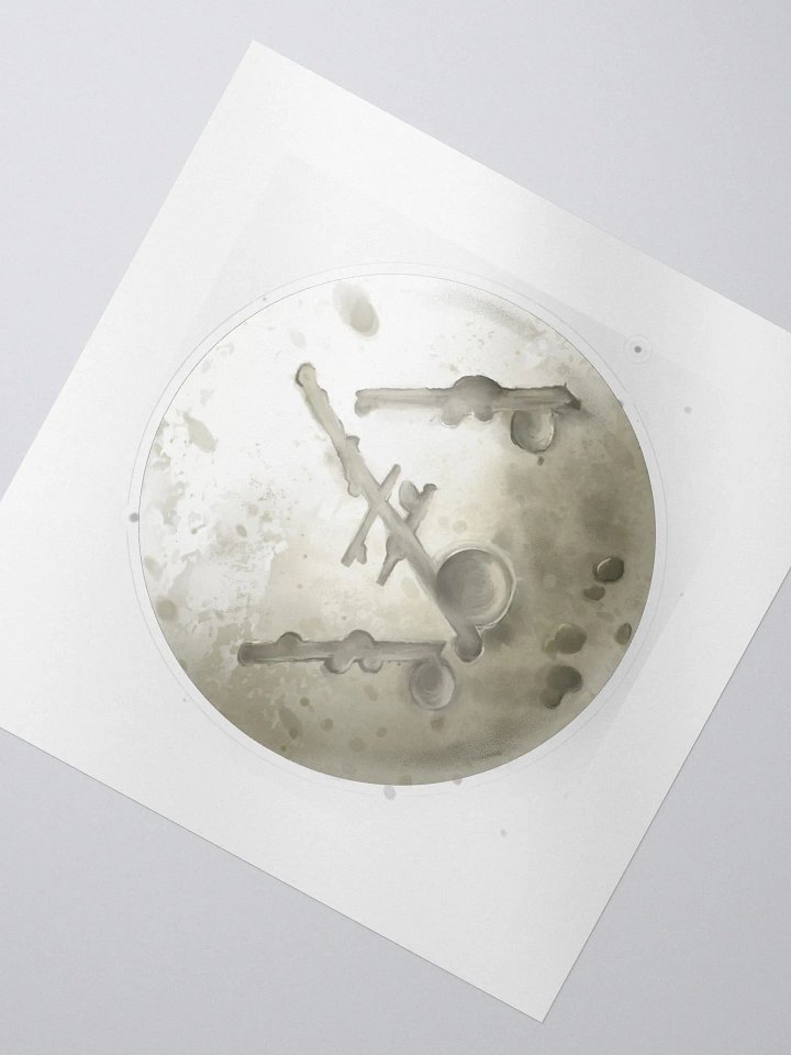 'CRATER' sticker product image (2)