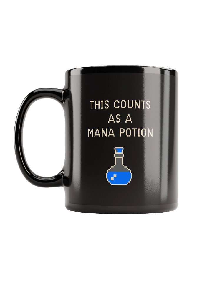 Mana Potion Mug | Gamer Coffee Cup & Spoonie Energy Humor Mug product image (1)