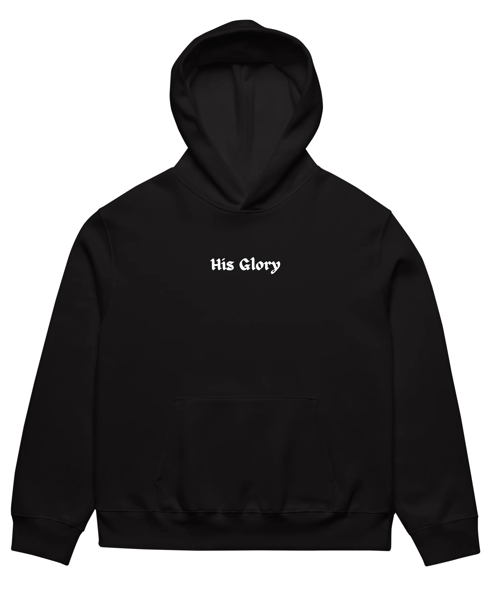 HIS GLORY HOODIE - BLACK product image (1)