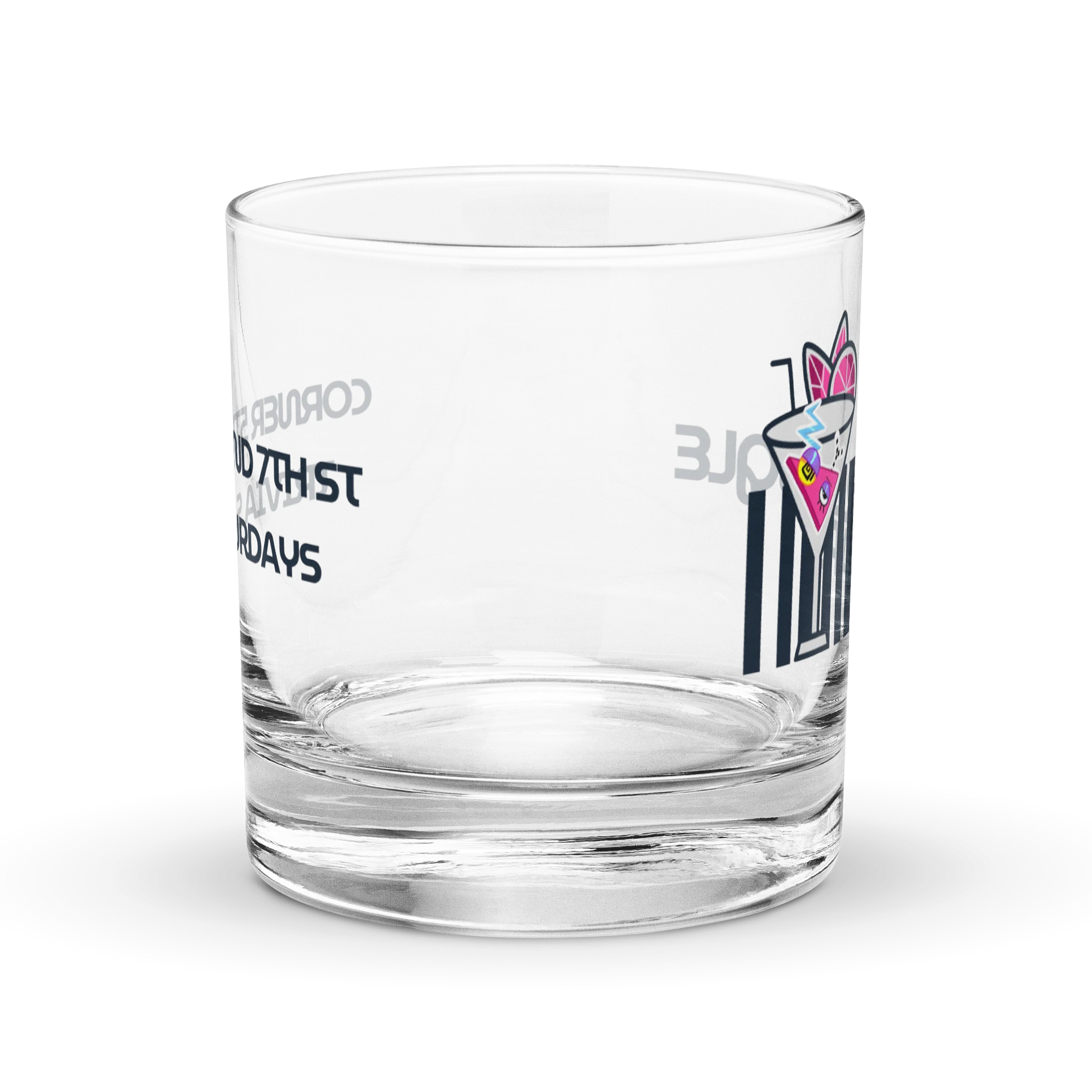 LowkeyFire TADC Triangle Bar Rocks Glass product image (4)