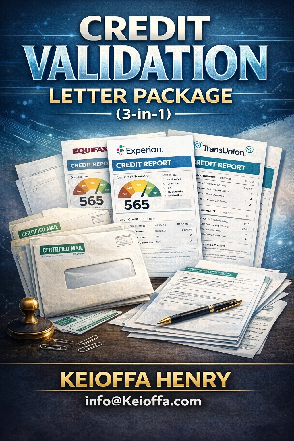 Credit Validation letters product image (1)