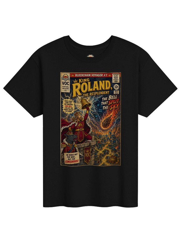 King Roland, The Resplendent - Blockchain Voyager #1 - Vintage Comic Tee product image (1)