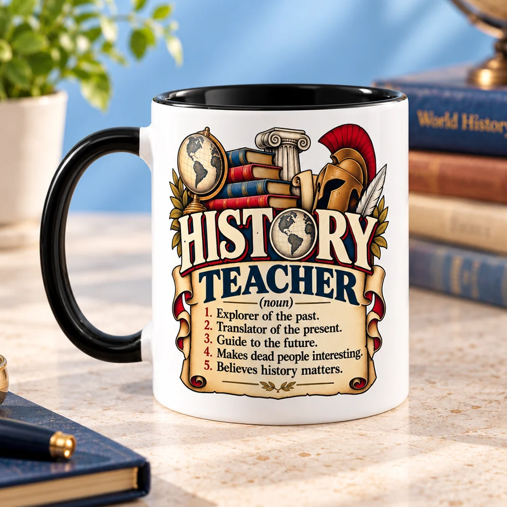 History Teacher Definition Mug
