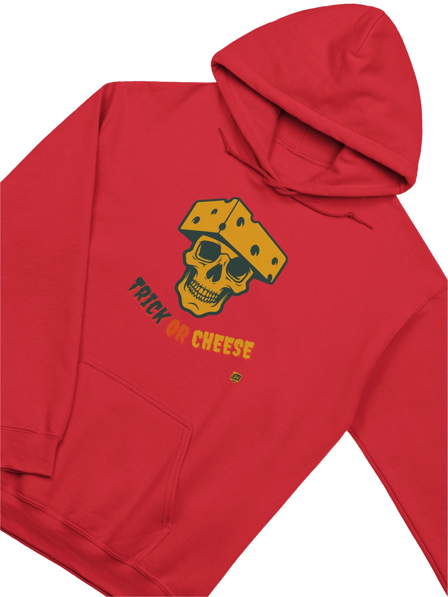 Trick or Cheese Skull Hoodie product image (7)