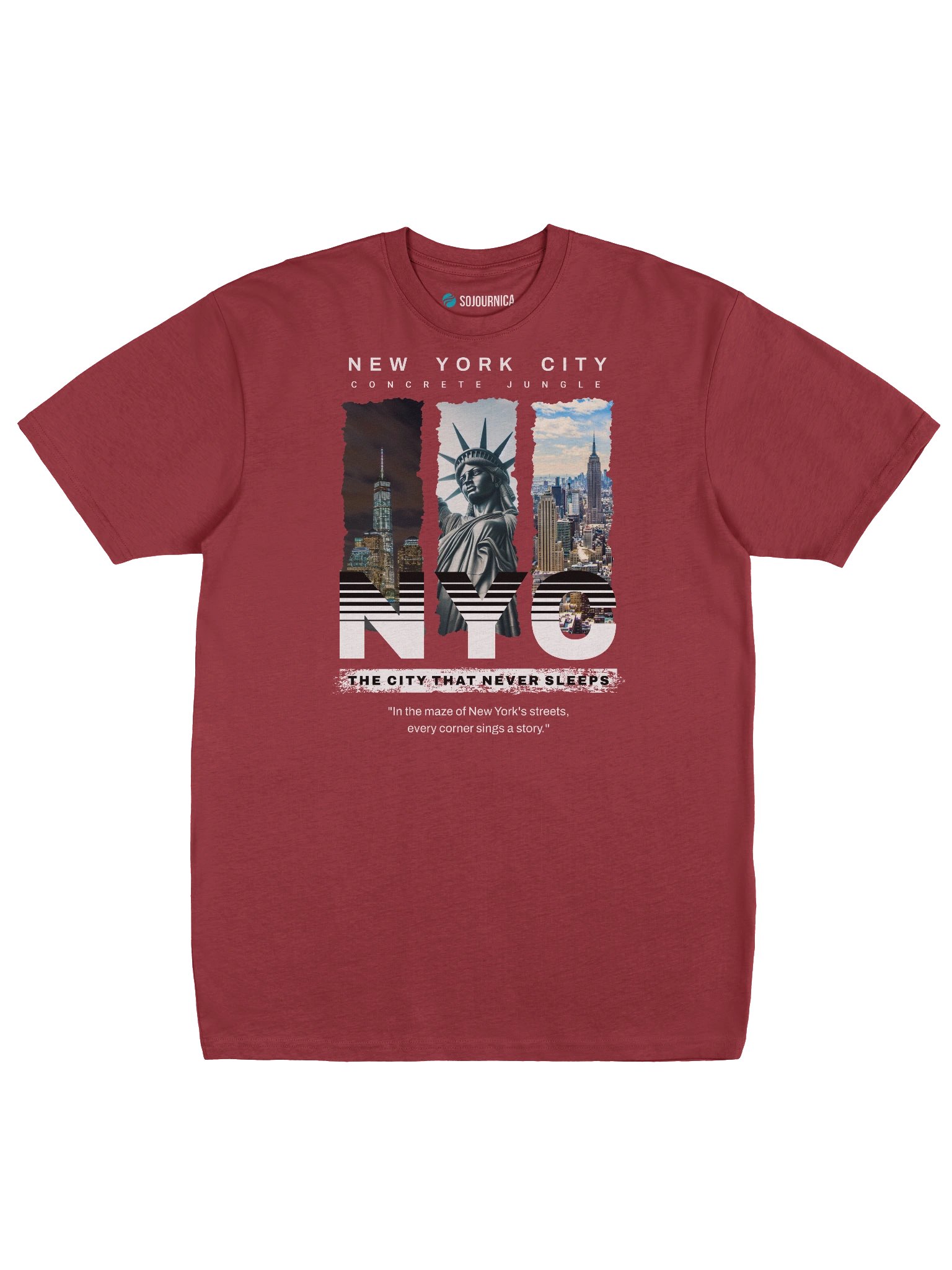 NYC Concrete Jungle Premium Unisex Tee product image (4)