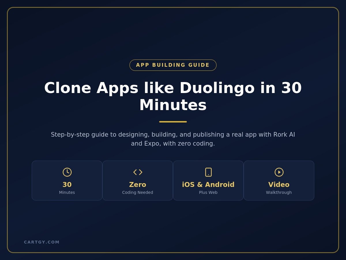 How to Copy Apps like Duolingo in 30 Minutes product image (1)