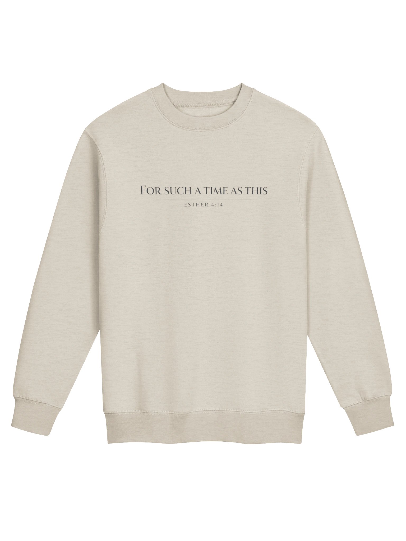 For Such A Time As This Sweatshirt | Esther 4:14 Premium Crewneck product image (3)