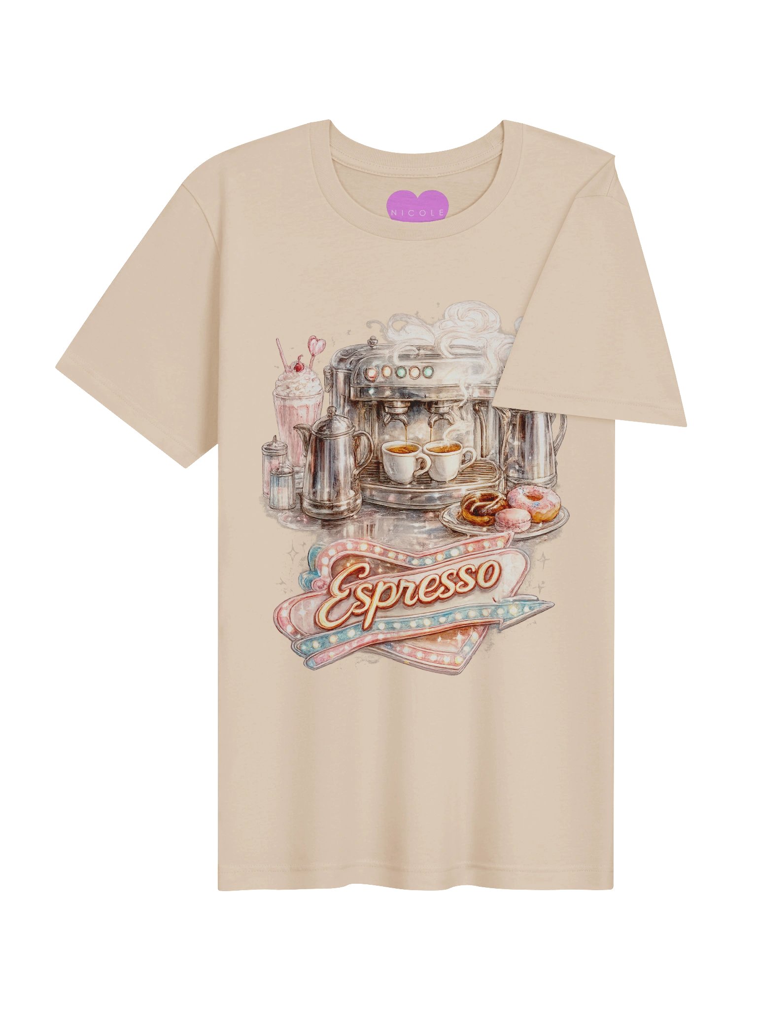 1950's Diner Espresso T-Shirt product image (54)