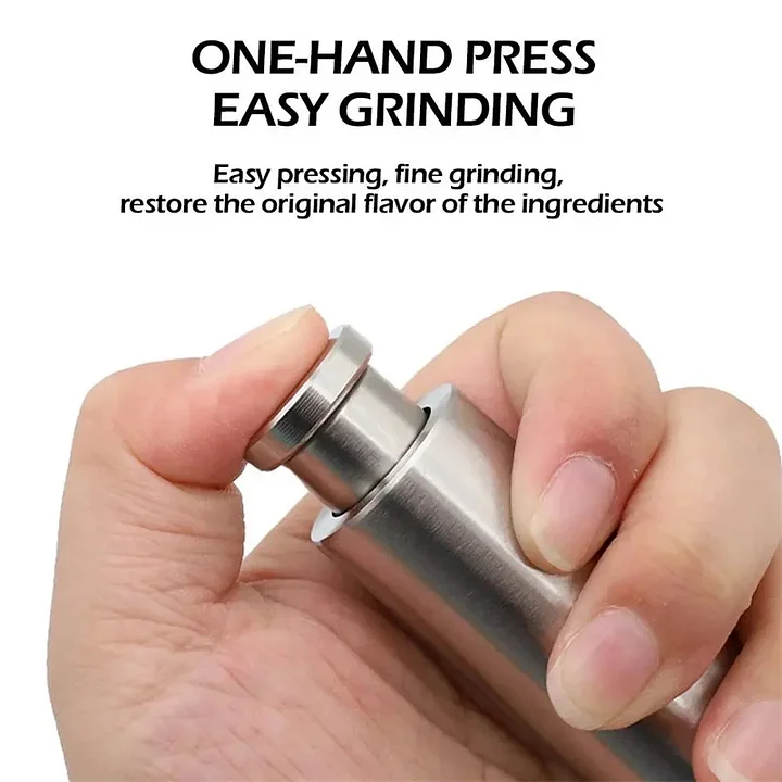 Salt and Pepper Stainless Steel Spice Mill product image (2)
