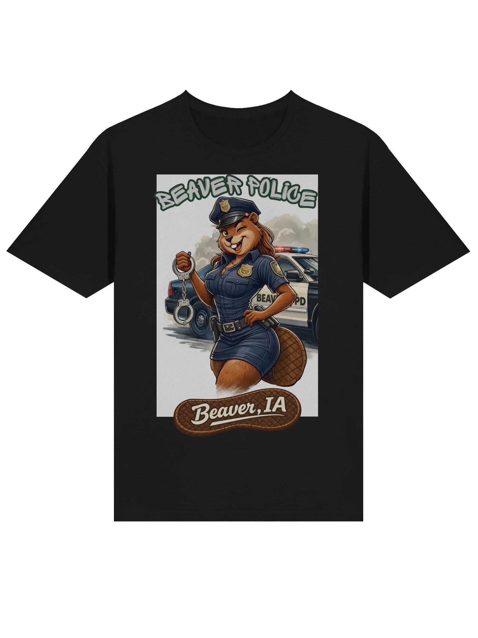Beaver Police T-Shirt product image (24)
