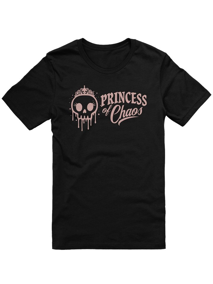 Princess of Chaos Skull Tee - Pink product image (3)