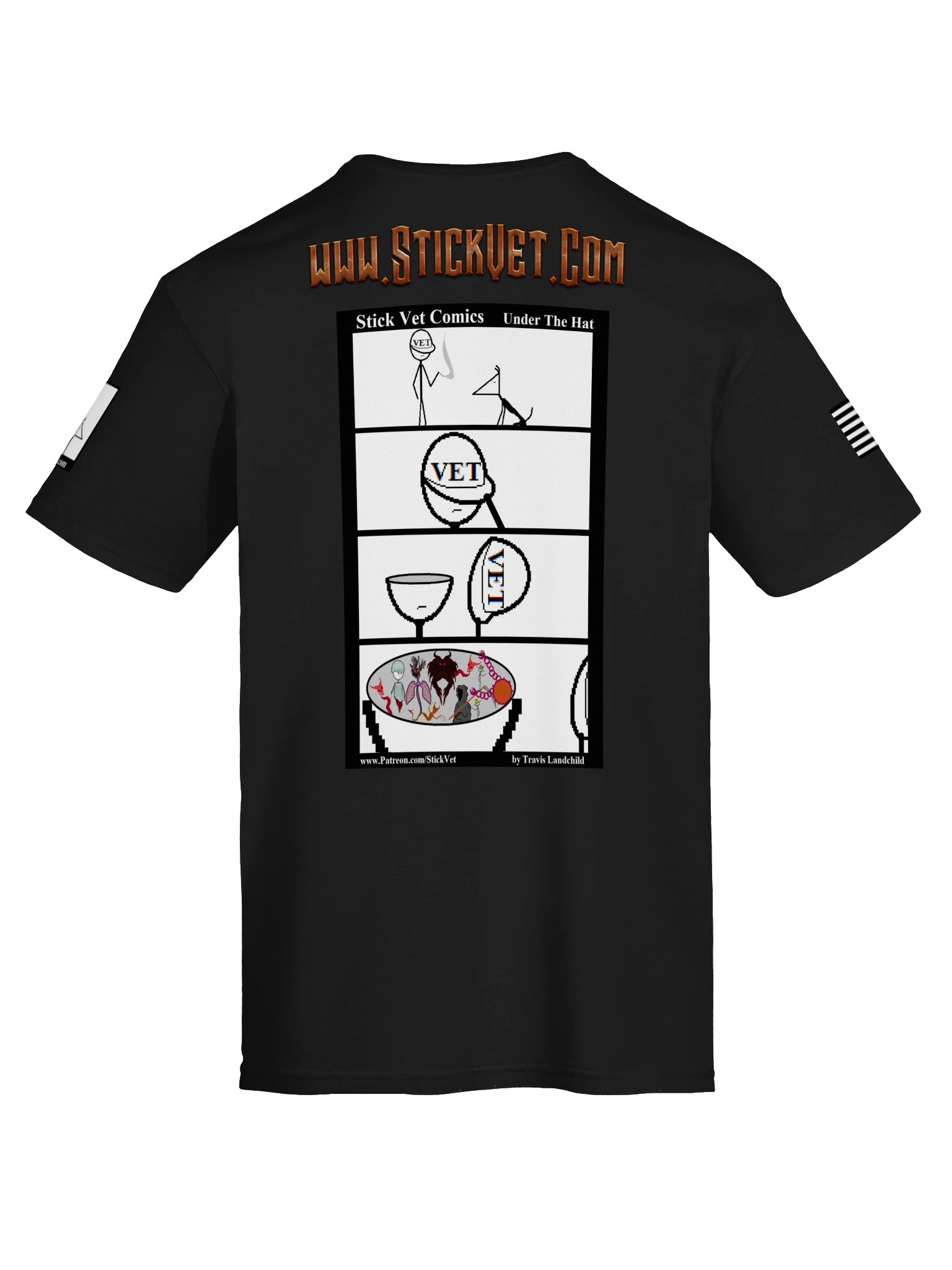Dont Thank Me Shirt with Back Comic product image (7)