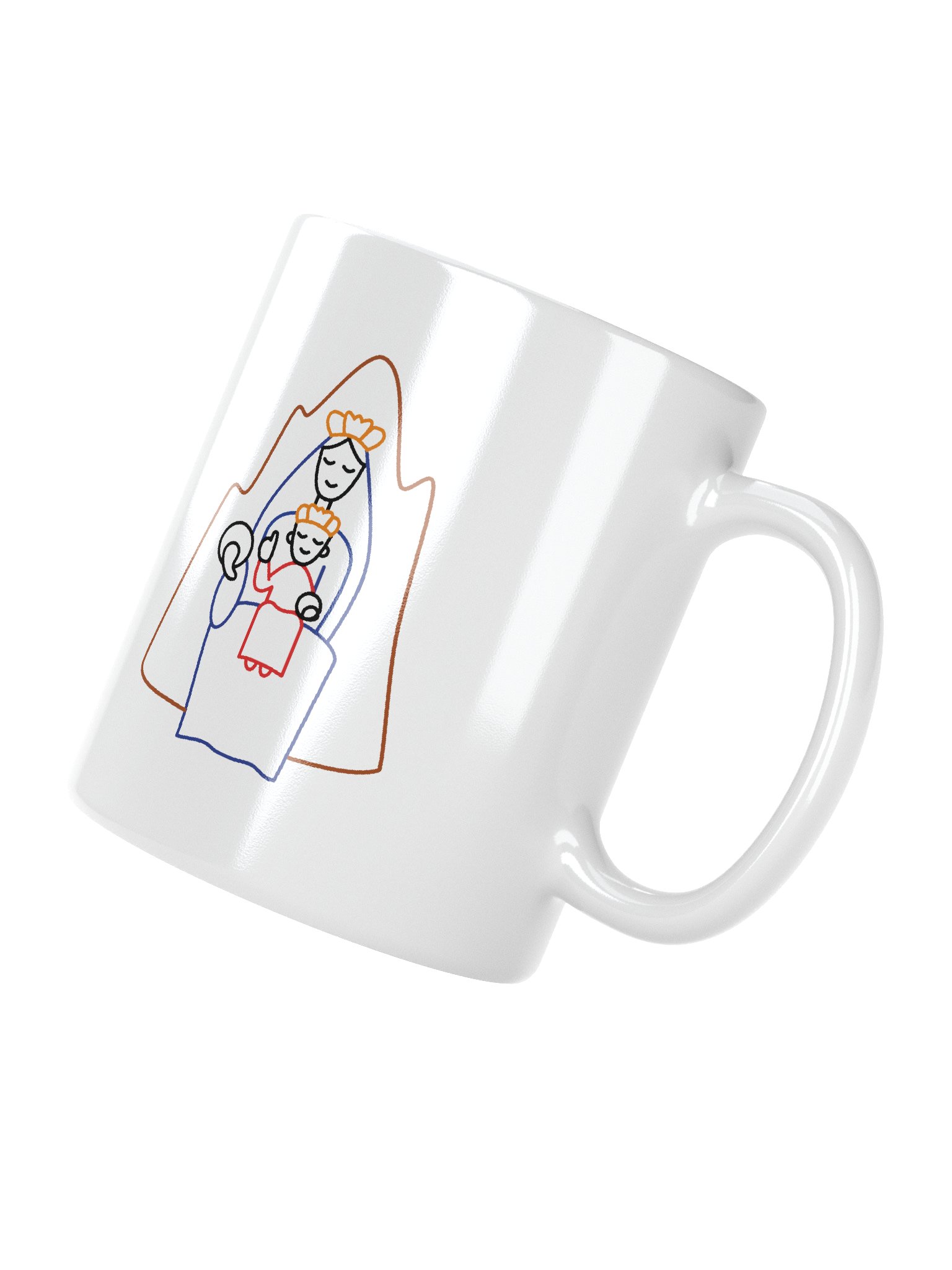 Minimalist Lady of Montserrat Mug product image (3)