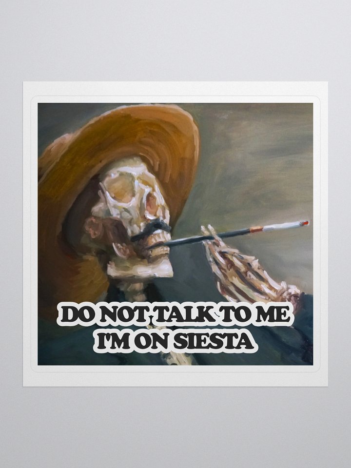 IM ON SIESTA DAMMIT product image (1)