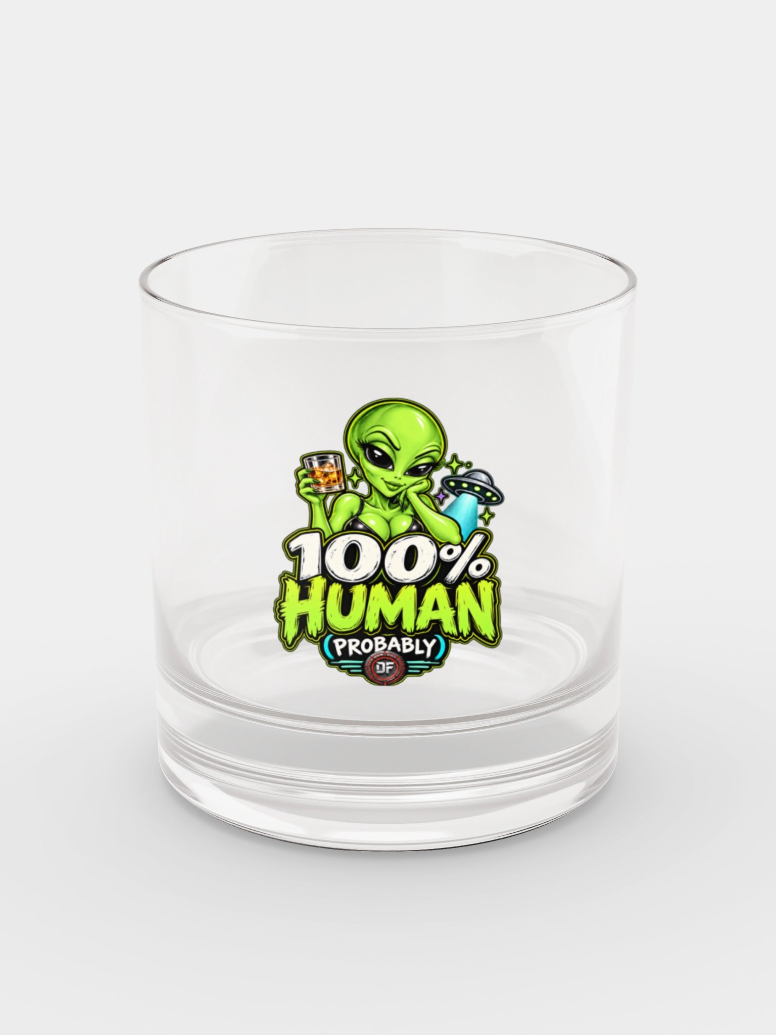 Probably Human Whiskey Glass product image (4)