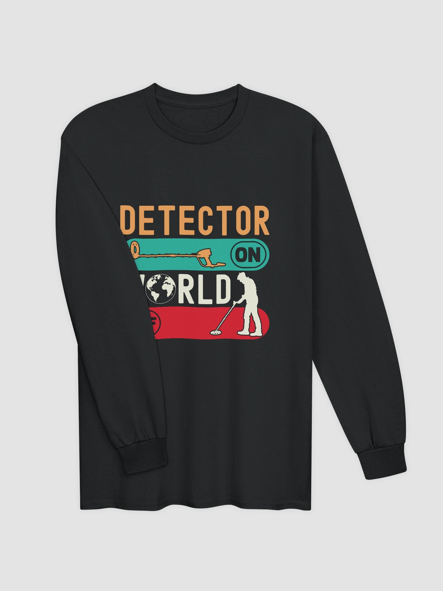 Detector On World Off Unisex Long Sleeve Tee product image (20)