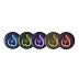 WILLOWISP Button Pins (Color Collection)