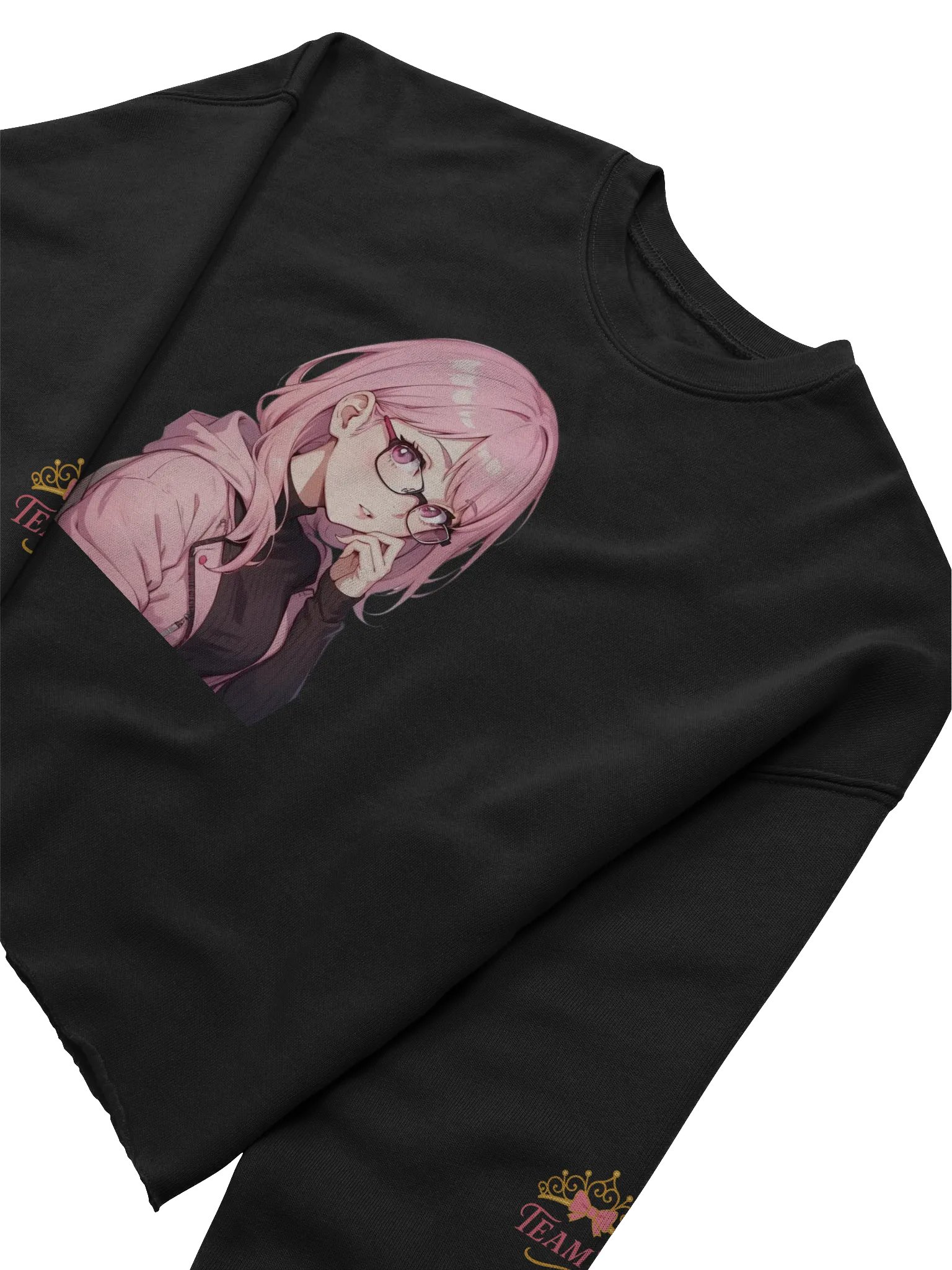 (PINK WAIFU) K Crop Sweatshirt product image (5)