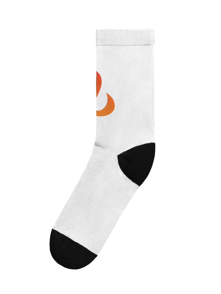 "Burn Music" Logo Crew Socks product image (1)