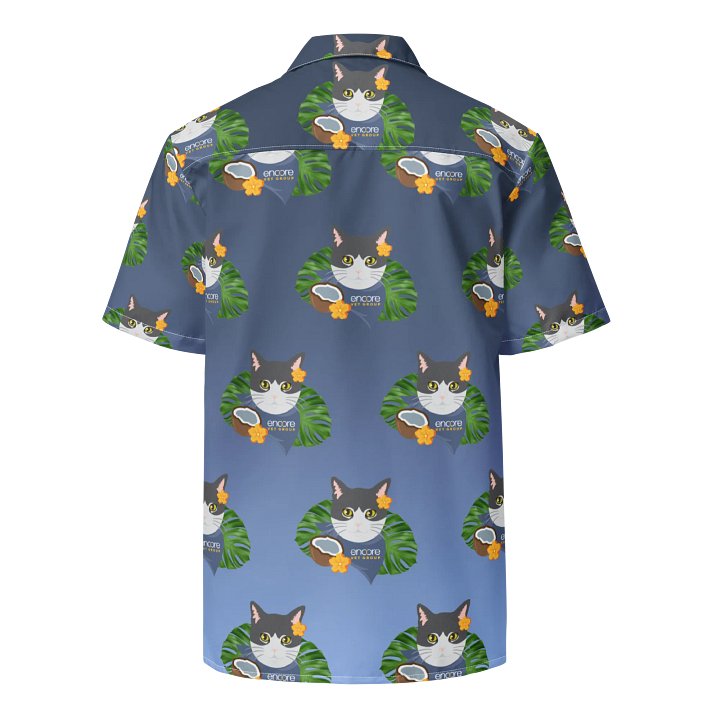 Encore Vet Group Cat Hawaiian Shirt product image (2)