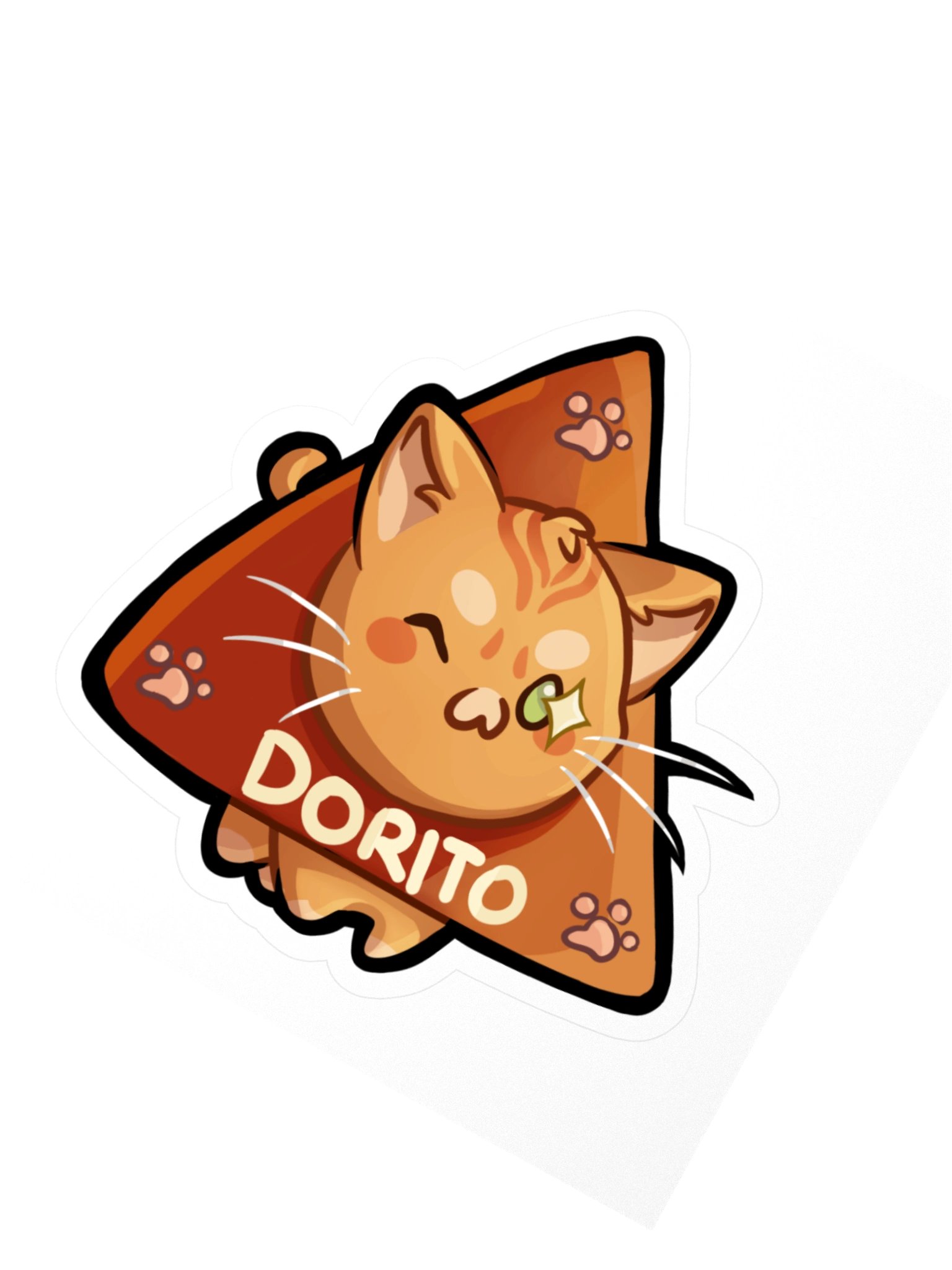 Dorito Sticker - SINGLE product image (2)