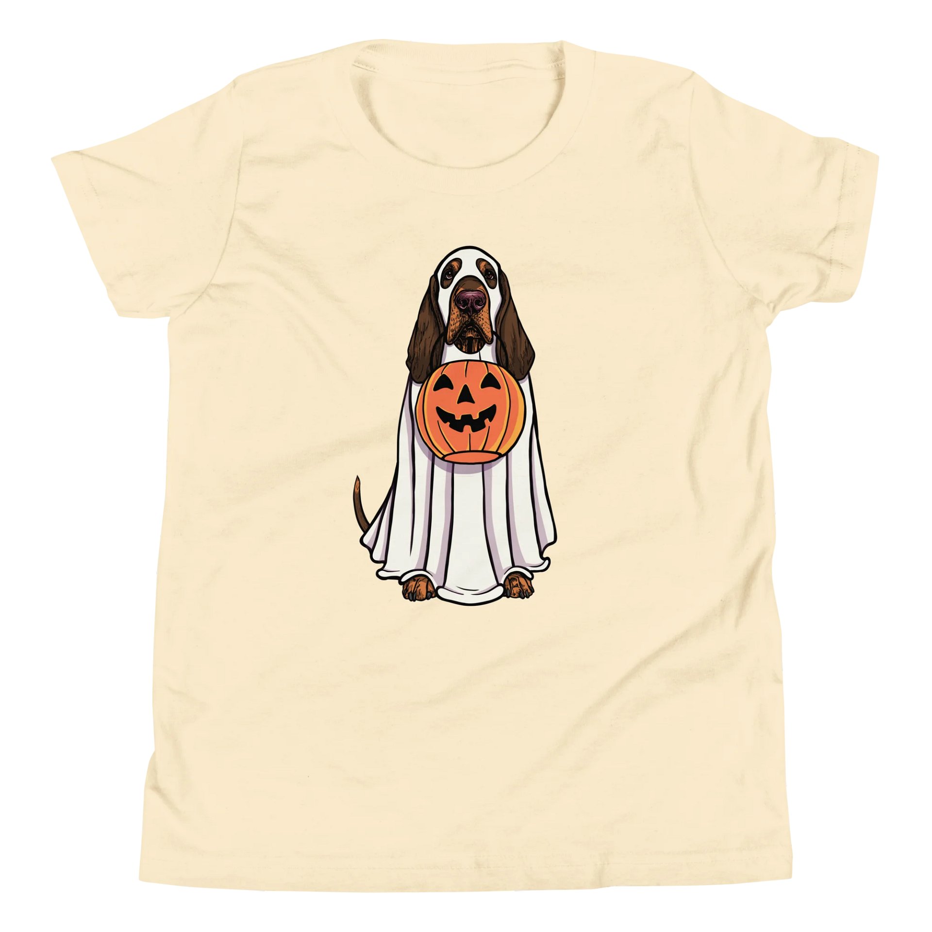Halloween Bloodhound(Red & Tan) Youth T-Shirt product image (5)