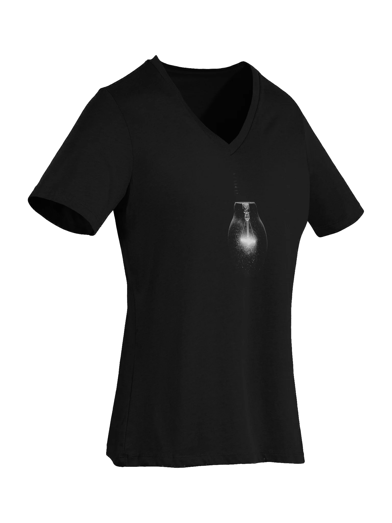 Light Bulb Women's V-Neck product image (7)
