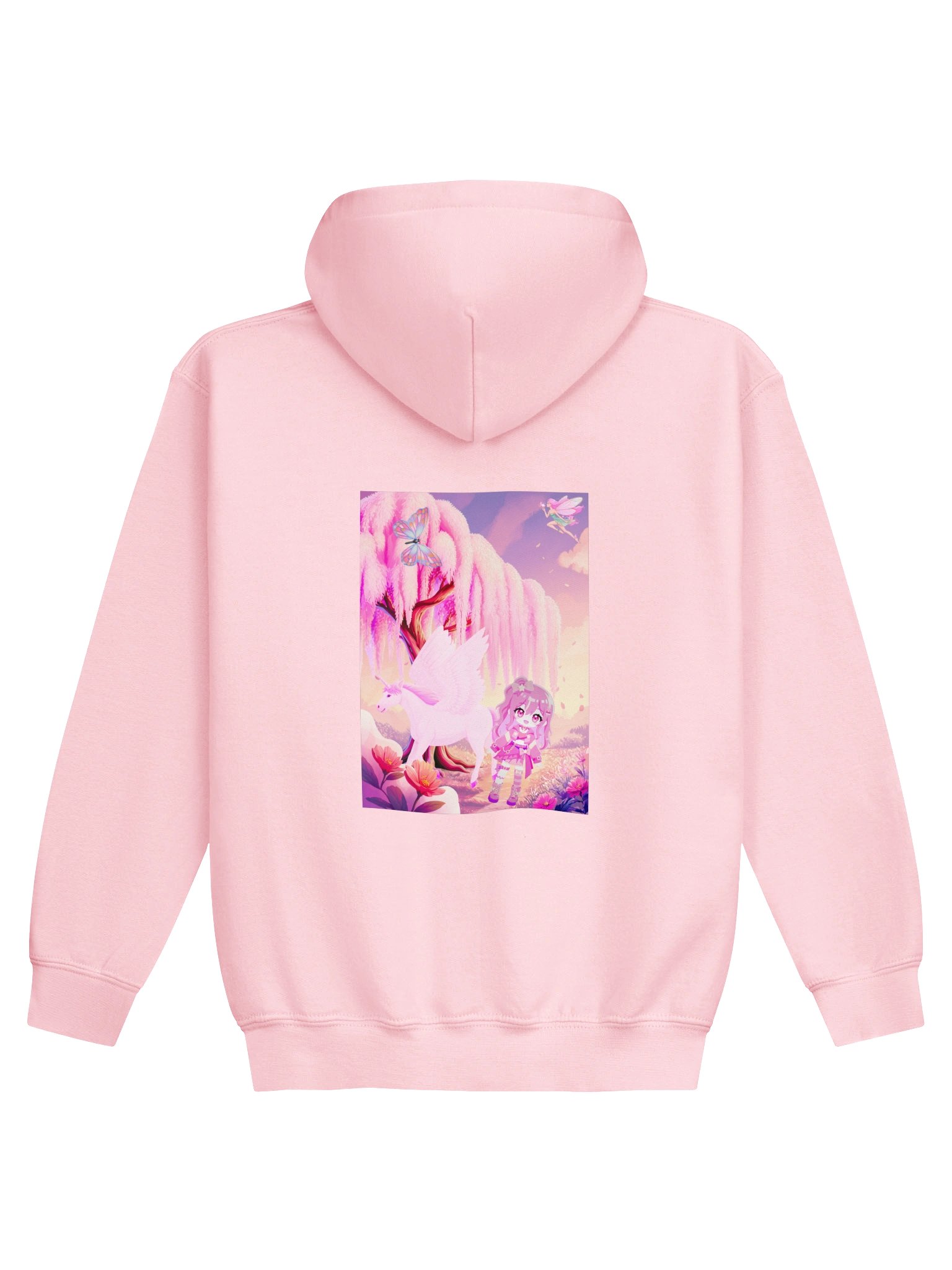 Pink Princess Youth Hoodie product image (2)