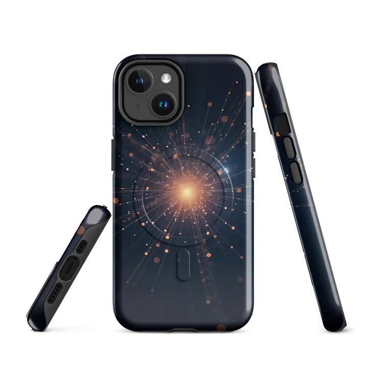 MagSafe® Tough Case for iPhone – Cosmic Light Outburst product image (2)