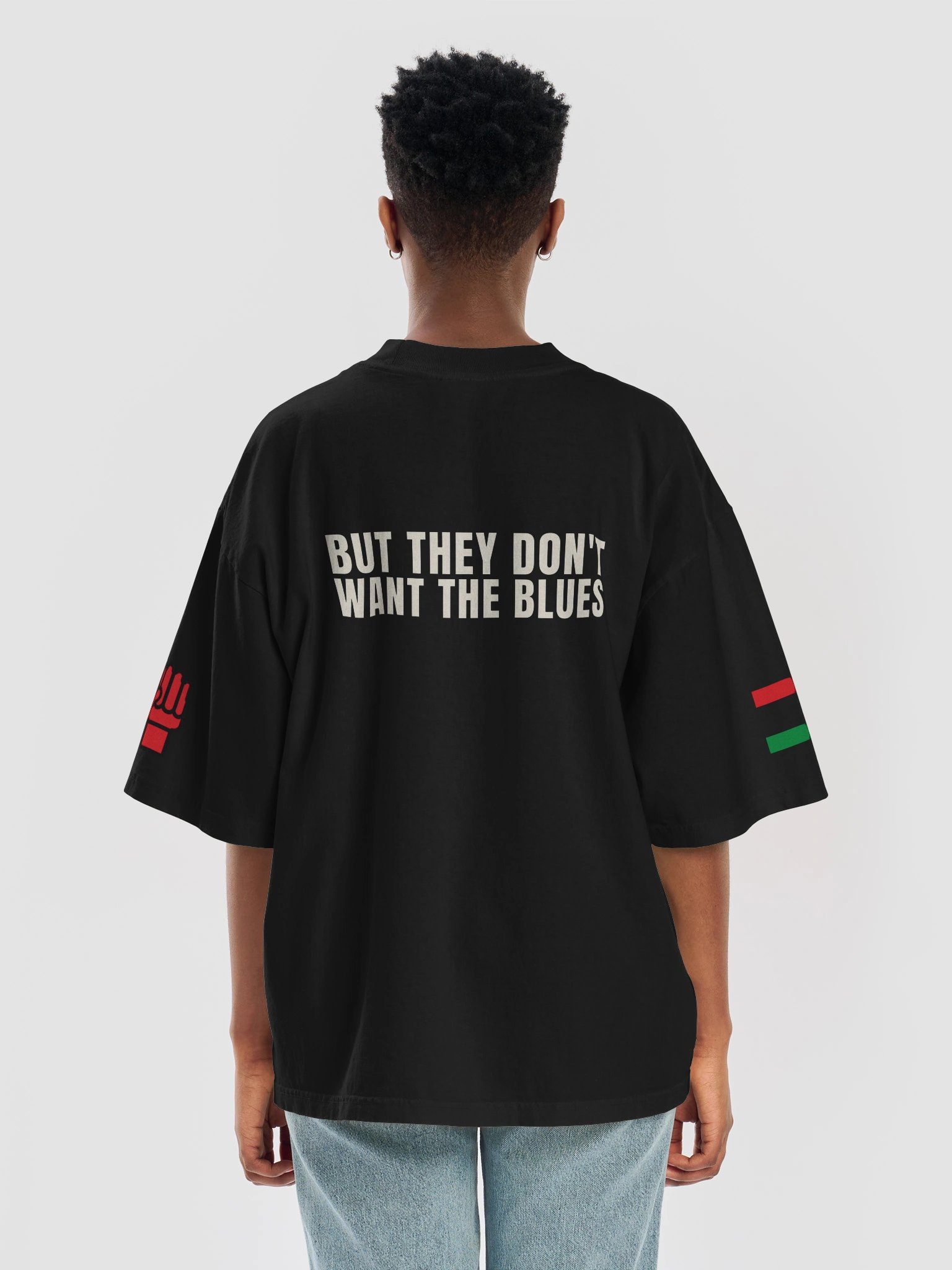 RHYTHM & BLUES — They Want The Rhythm · Tee · Black product image (10)