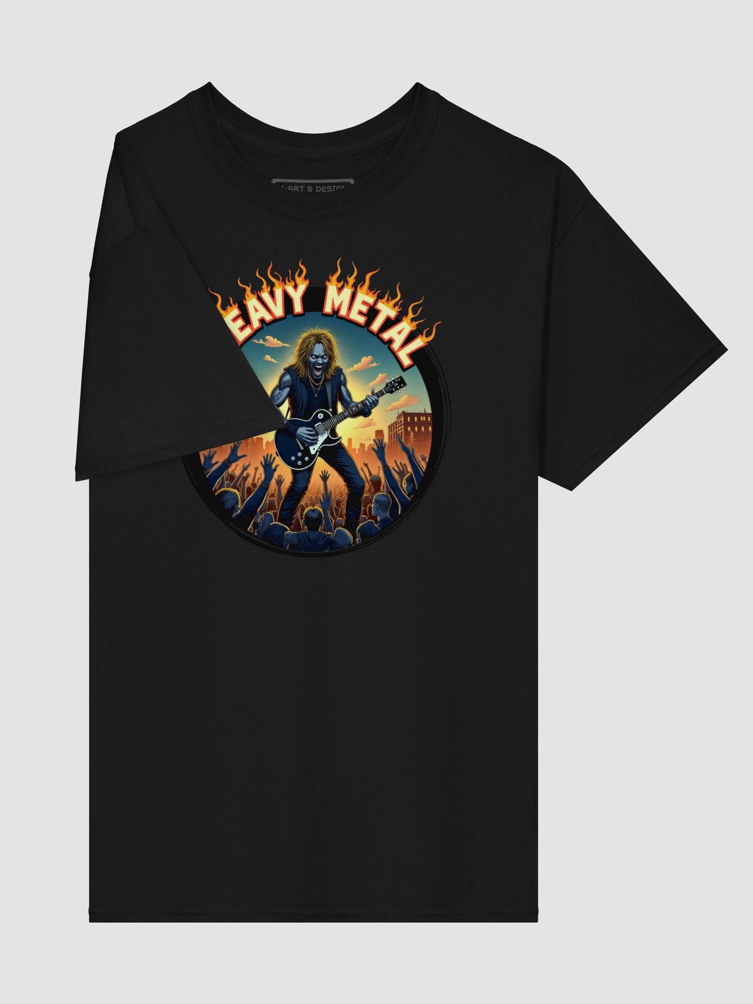 Infernal Shredstorm - Heavy Metal - M-ART & DESIGN Tee product image (4)