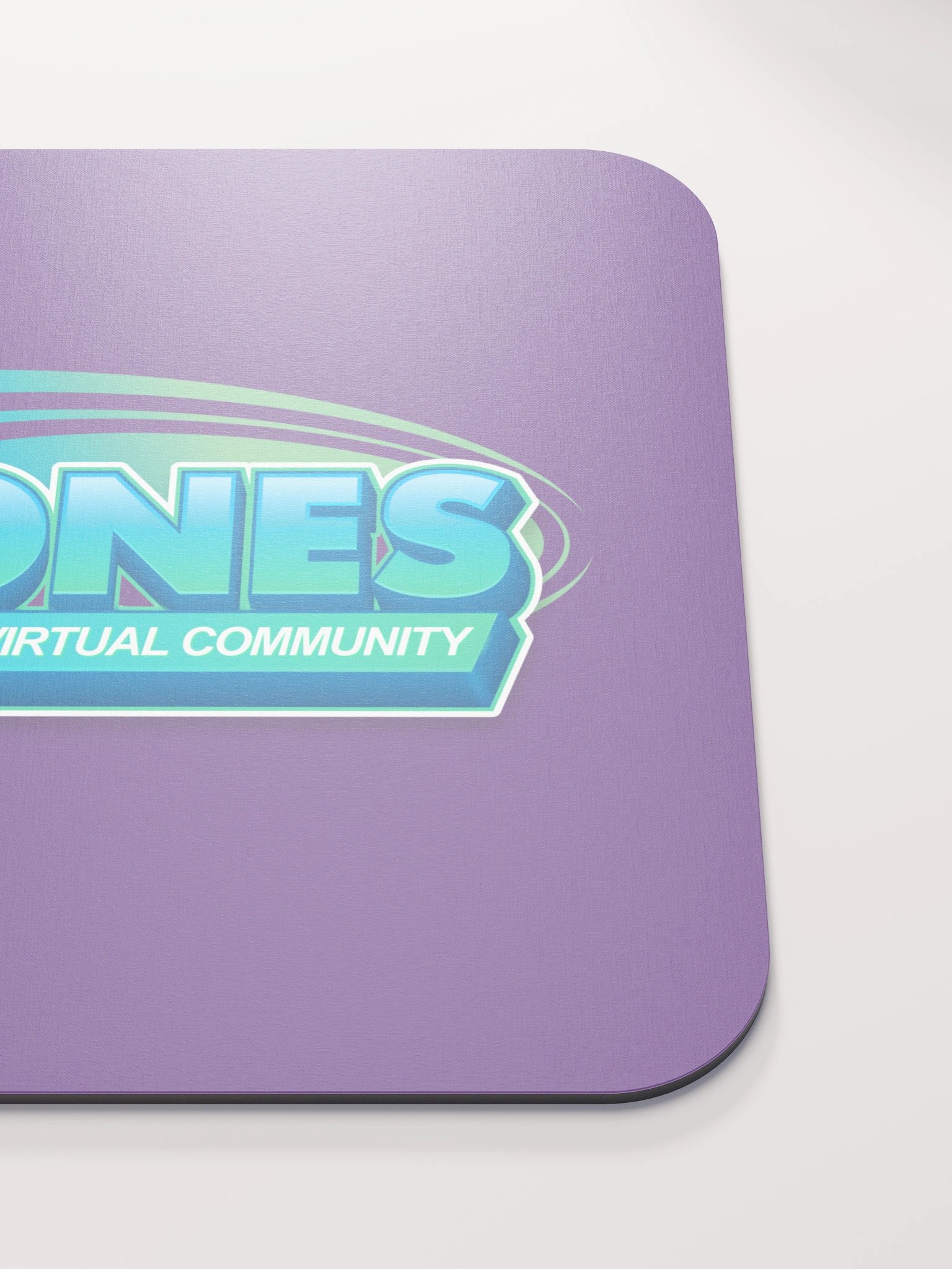 VZones Logo Mouse Mat - Purple product image (5)