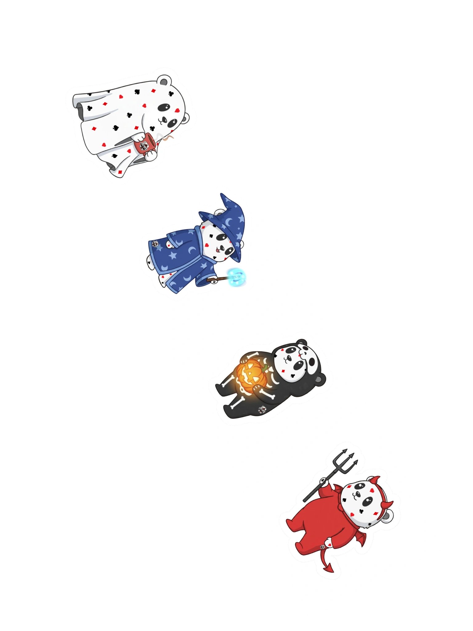 Beary Spooky Sticker Set product image (2)