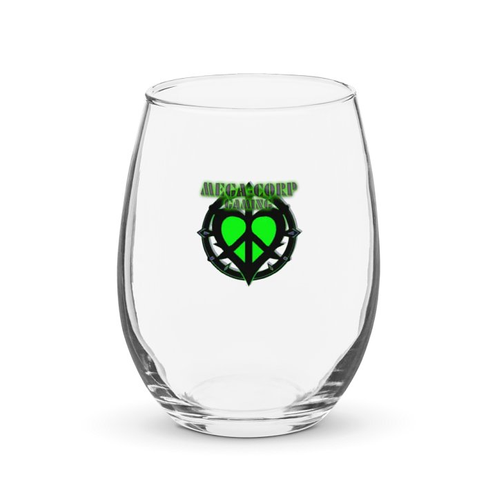 Heartful Peace Stemless Wine Glass product image (1)