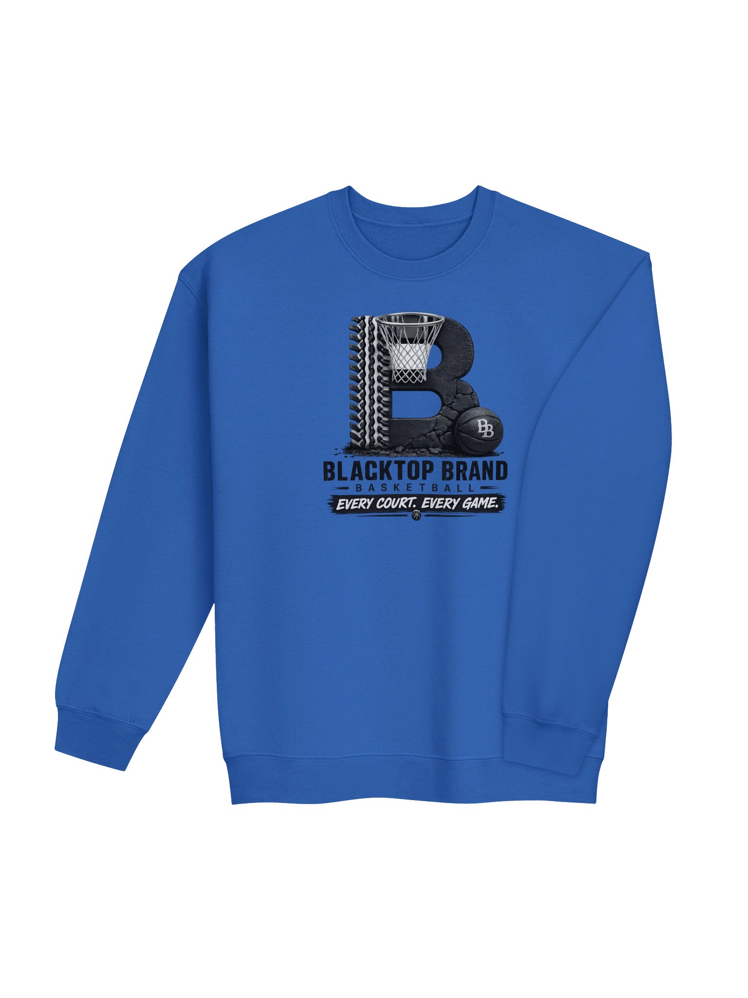 Blacktop Brand Basketball Crewneck product image (4)