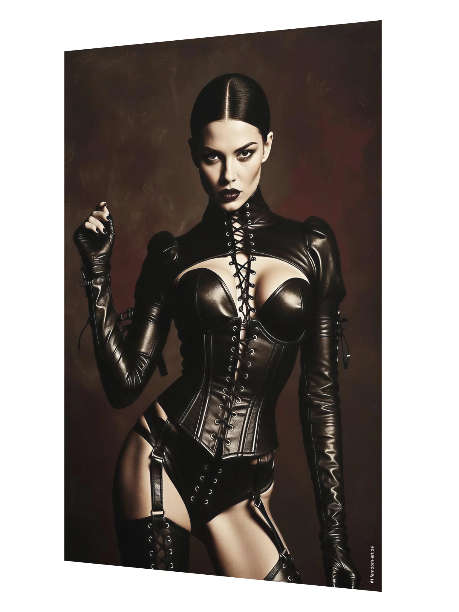 Poster - Souveräne Präsenz – Dunkle Eleganz und Stärke product image (3)