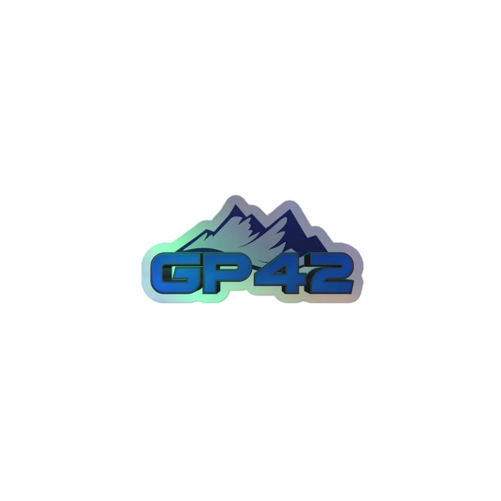 GP42 Holo Sticker product image (1)
