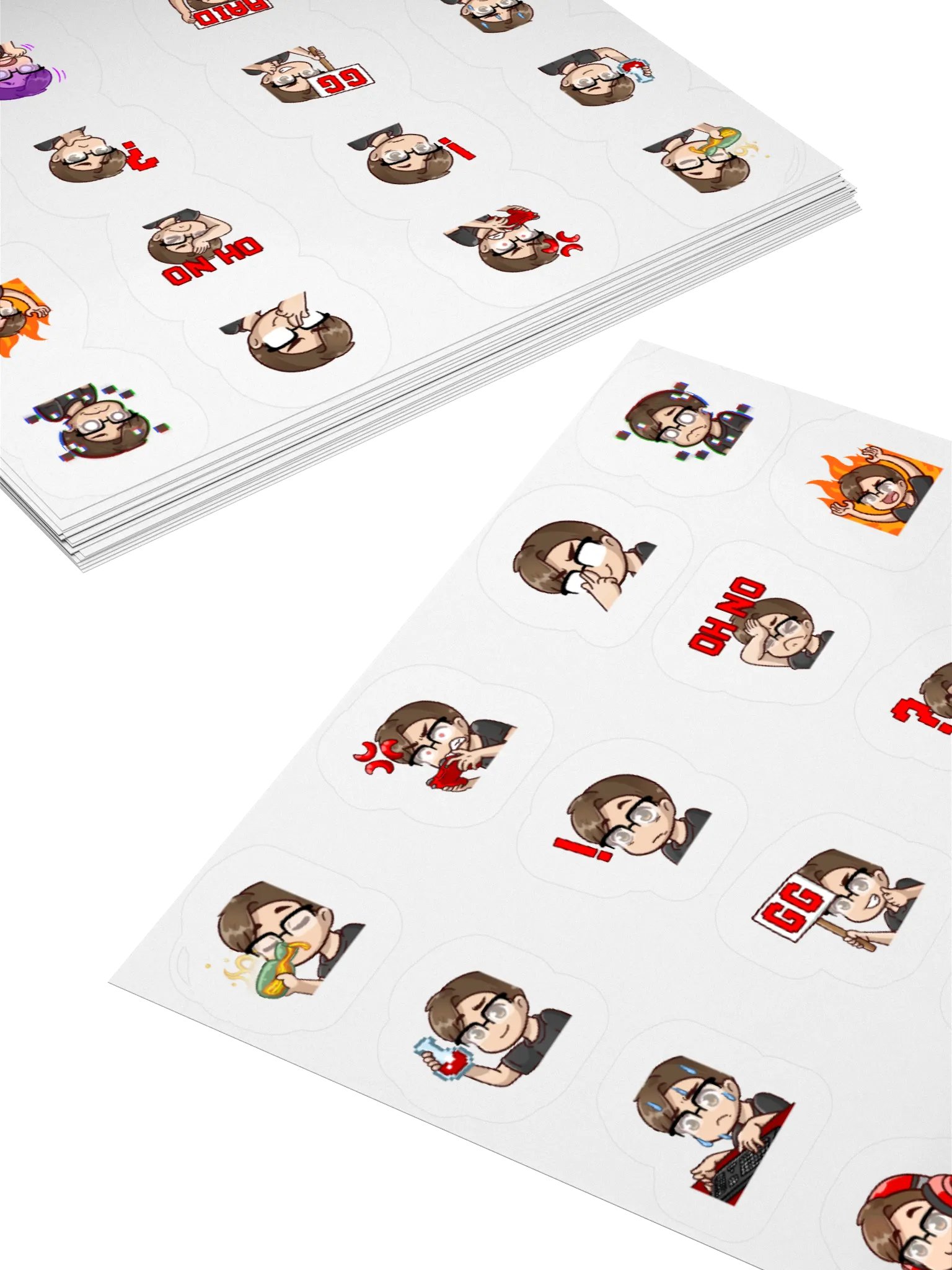 CrimsonStrife "EmotiStickers" Collection: Wave 1 product image (11)