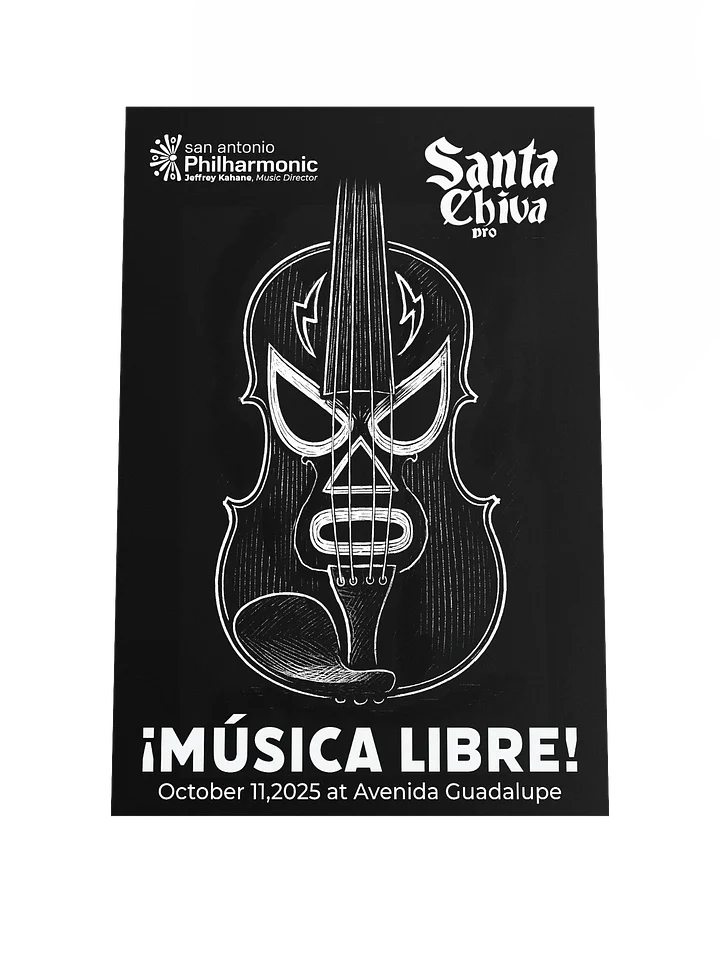 Música Libre 2025 Poster product image (3)