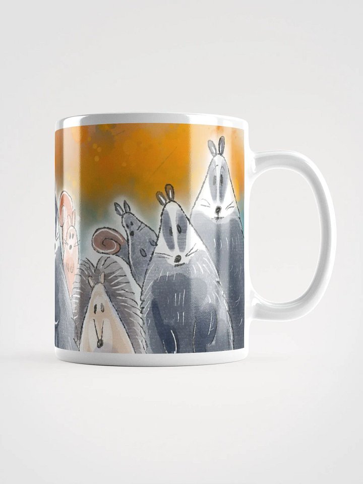 Woodland Friends Hand Drawn Illustrated Mug product image (1)