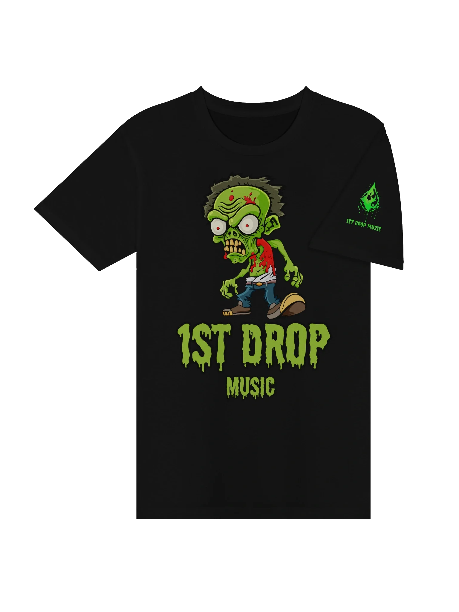 1st Drop Music Zombie T-shirt